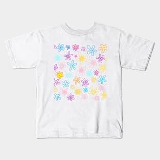 Flower patterns Kids T-Shirt